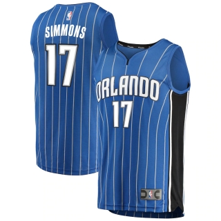 Men's Orlando Magic Jonathon Simmons Fanatics Branded Blue Fast Break Replica Player Jersey - Icon Edition