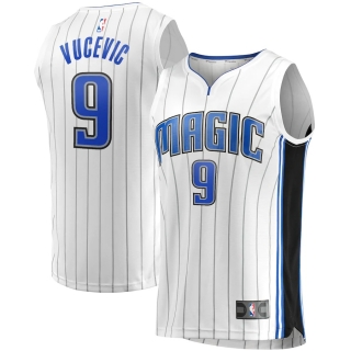 Men's Orlando Magic Nikola Vucevic Fanatics Branded White Fast Break Replica Player Team Jersey - Association Edition