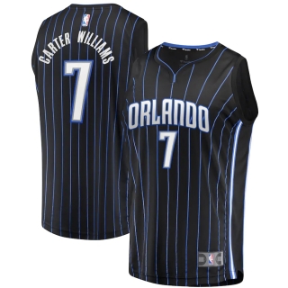 Men's Orlando Magic Michael Carter-Williams Fanatics Branded Black 2019 Fast Break Replica Jersey - Icon Edition