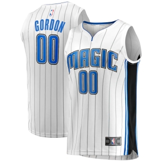 Men's Orlando Magic Aaron Gordon Fanatics Branded White Fast Break Jersey - Association Edition