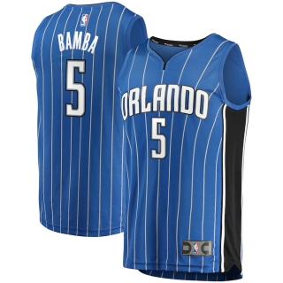 Men's Orlando Magic Mohamed Bamba Fanatics Branded Blue Fast Break Replica Jersey - Icon Edition