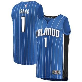 Men's Orlando Magic Jonathan Isaac Fanatics Branded Blue Fast Break Replica Player Jersey - Icon Edition