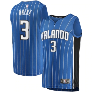 Men's Orlando Magic Chuma Okeke Fanatics Branded Blue 2019 NBA Draft First Round Pick Fast Break Replica Jersey - Icon Edition