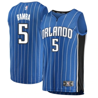 Men's Orlando Magic Mohamed Bamba Fanatics Branded Blue 2018 NBA Draft First Round Pick Fast Break Replica Jersey - Icon Edition