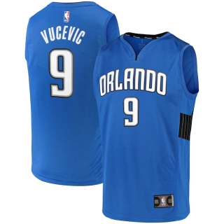 Men's Orlando Magic Nikola Vucevic Fanatics Branded Blue Fast Break Team Replica Jersey - Statement Edition