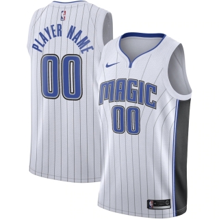 Men's Orlando Magic Nike White Custom Swingman Jersey - Association Edition