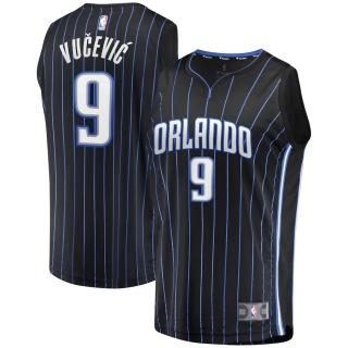 Men's Orlando Magic Nikola Vucevic Fanatics Branded Black Fast Break Replica Player Jersey - Icon Edition