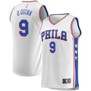 Men's Philadelphia 76ers Kyle O'Quinn Fanatics Branded White Fast Break Replica Player Jersey - Association Edition