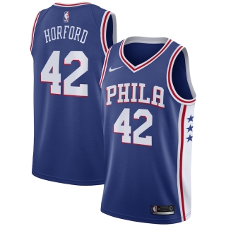 Men's Philadelphia 76ers Al Horford Nike Royal 2019-20 Swingman Jersey - Icon Edition