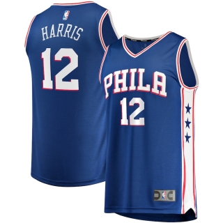 Men's Philadelphia 76ers Tobias Harris Fanatics Branded Royal Fast Break Replica Player Jersey - Icon Edition