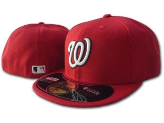 MLB Washington Nationals Fitted Hat SF - 042