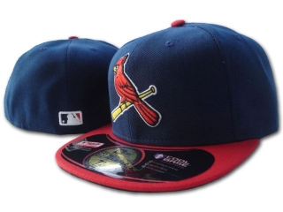 MLB St Louis Cardinals Fitted Hat SF - 049