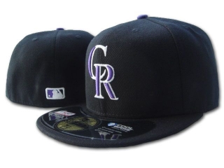 MLB Colorado Rockies Fitted Hat SF - 084