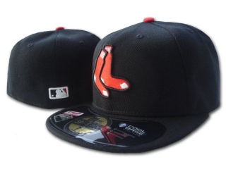 MLB Boston Red Sox Fitted Hat SF - 091