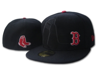 MLB Boston Red Sox Fitted Hat SF - 093
