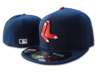 MLB Boston Red Sox Fitted Hat SF - 094