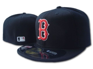 MLB Boston Red Sox Fitted Hat SF - 095
