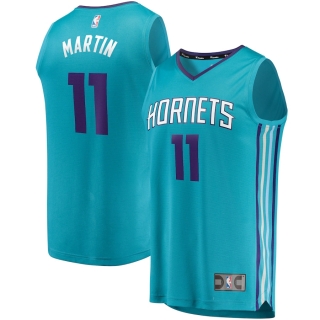 Men's Charlotte Hornets Cody Martin Fanatics Branded Teal Fast Break Replica Player Team Jersey - Icon Edition