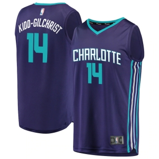 Men's Charlotte Hornets Michael Kidd-Gilchrist Fanatics Branded Purple Fast Break Replica Player Jersey - Statement Edition
