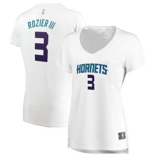 Women's Charlotte Hornets Terry Rozier Fanatics Branded White Fast Break Replica Jersey - Association Edition