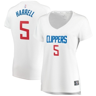 Women's LA Clippers Montrezl Harrell Fanatics Branded White Fast Break Replica Jersey - Association Edition
