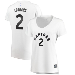 Women's Toronto Raptors Kawhi Leonard Fanatics Branded White Fast Break Jersey