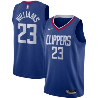Men's LA Clippers Lou Williams Nike Royal 2020-21 Swingman Jersey - Icon Edition