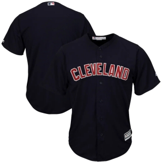 Men's Cleveland Indians Majestic Navy Alternate 2019 Cool Base Team Jersey