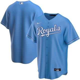 Men's Kansas City Royals Nike Light Blue Alternate 2020 Replica Team Jersey