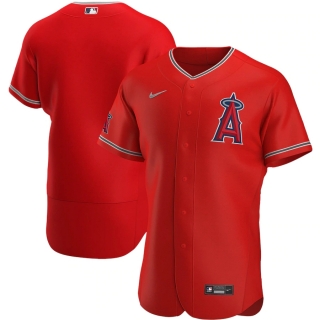 Men's Los Angeles Angels Nike Red Alternate 2020 Authentic Team Logo Jersey