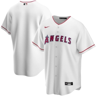 Men's Los Angeles Angels Nike White Home 2020 Replica Team Jersey