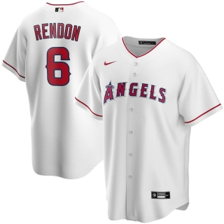 Men's Los Angeles Angels Anthony Rendon Nike White Home 2020 Replica Player Jersey