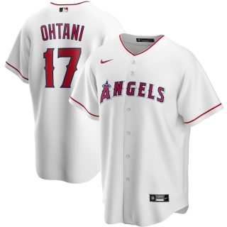 Men's Los Angeles Angels Shohei Ohtani Nike White Home 2020 Replica Player Jersey