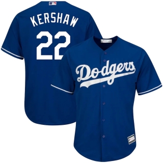 Men's Los Angeles Dodgers Clayton Kershaw Royal Big & Tall Replica Player Jersey