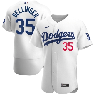 Men's Los Angeles Dodgers Cody Bellinger Nike White Home 2020 Authentic Player Jersey