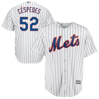 Men's New York Mets Yoenis Cespedes Majestic White Home Cool Base Player Jersey
