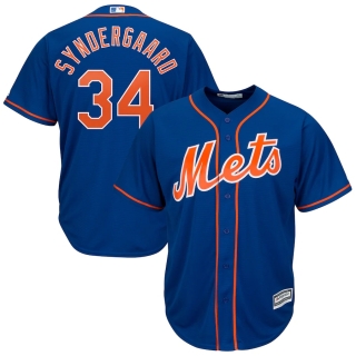 Men's New York Mets Noah Syndergaard Majestic Royal Alternate Cool Base Player Jersey