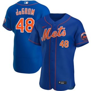Men's New York Mets Jacob deGrom Nike Royal Alternate 2020 Authentic Player Jersey