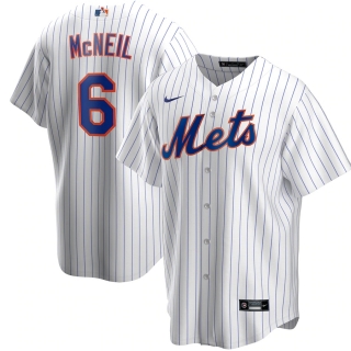 Men's New York Mets Jeff McNeil Nike White Royal Home 2020 Replica Player Jersey