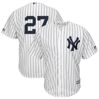 Men's New York Yankees Giancarlo Stanton Majestic White Cool Base Player Replica Jersey