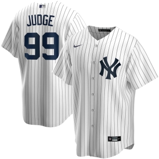 Men's New York Yankees Aaron Judge Nike White Home 2020 Replica Player Jersey