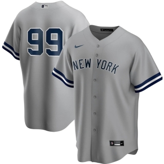 Men's New York Yankees Aaron Judge Nike Gray Road 2020 Replica Player Jersey