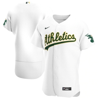 Men's Oakland Athletics Nike White Home 2020 Authentic Team Jersey