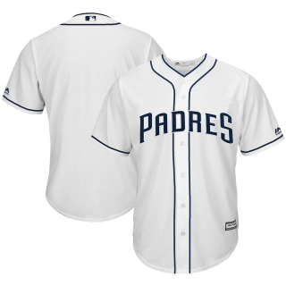 Men's San Diego Padres Majestic White Home Big & Tall Cool Base Team Jersey