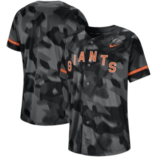 Men's San Francisco Giants Nike Black Camo Jersey