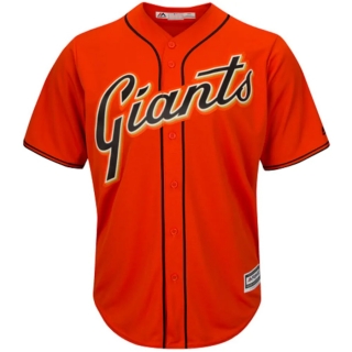 Men's San Francisco Giants Madison Bumgarner Majestic Orange Alternate Cool Base Player Jersey