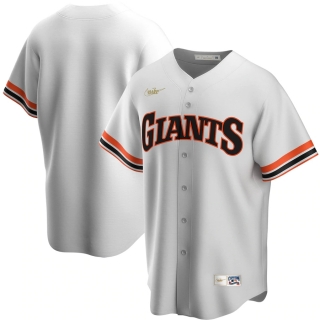 Men's San Francisco Giants Nike White Home Cooperstown Collection Team Jersey