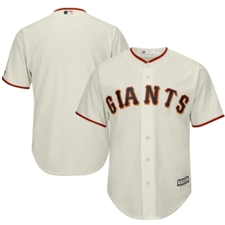 Men's San Francisco Giants Majestic Tan Alternate Cool Base Jersey