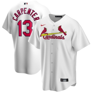 Men's St Louis Cardinals Matt Carpenter Nike White Home 2020 Replica Player Jersey