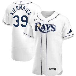 Men's Tampa Bay Rays Kevin Kiermaier Nike White Home 2020 Authentic Player Jersey